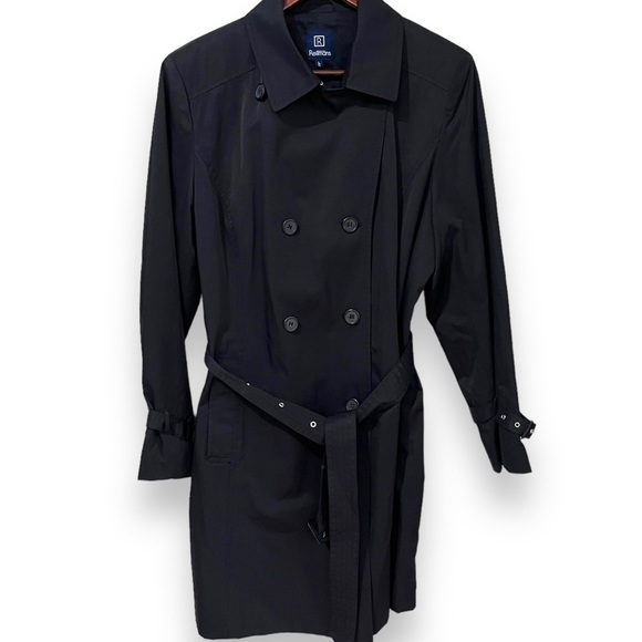 Reitmans Jackets & Blazers - Reitmans navy blue double breasted trench coat size large